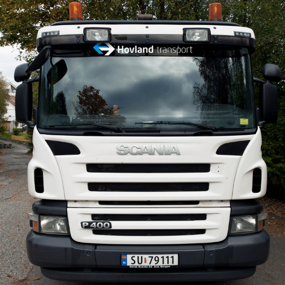 Lastebil front
